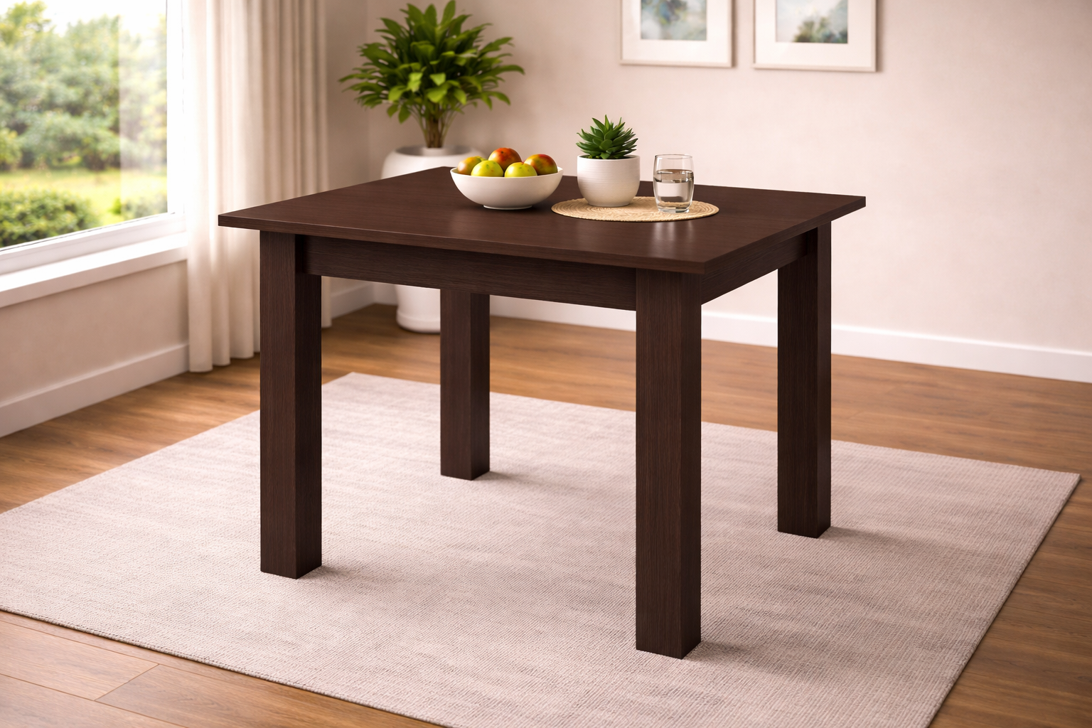 Τραπέζι κουζίνας 120/75/80, Radina Wenge , 1223478523, Genomax